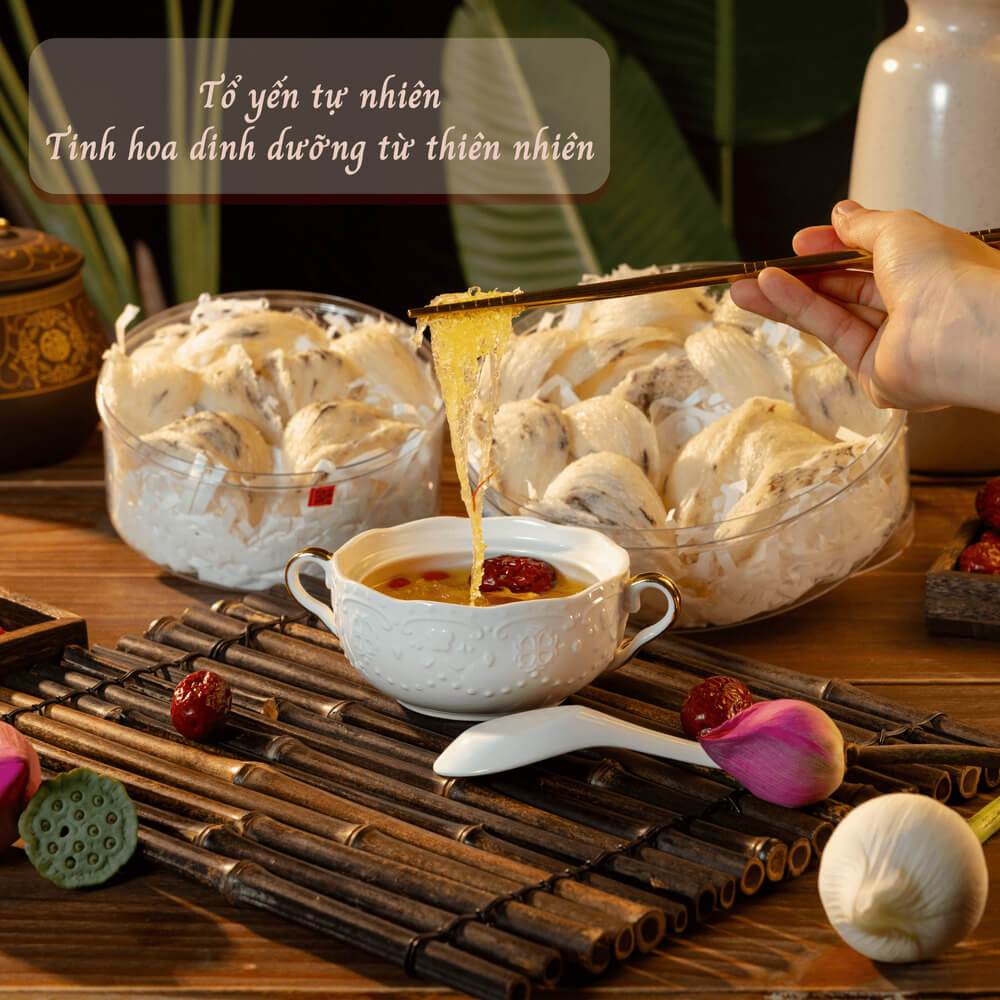 cách chưng yến đường phèn táo đỏ giàu dinh dưỡng cho cả nhà