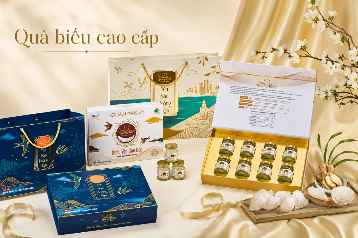 Hộp quà đặc sản Nha Trang cao cấp phù hợp biếu khách hàng và đối tác
