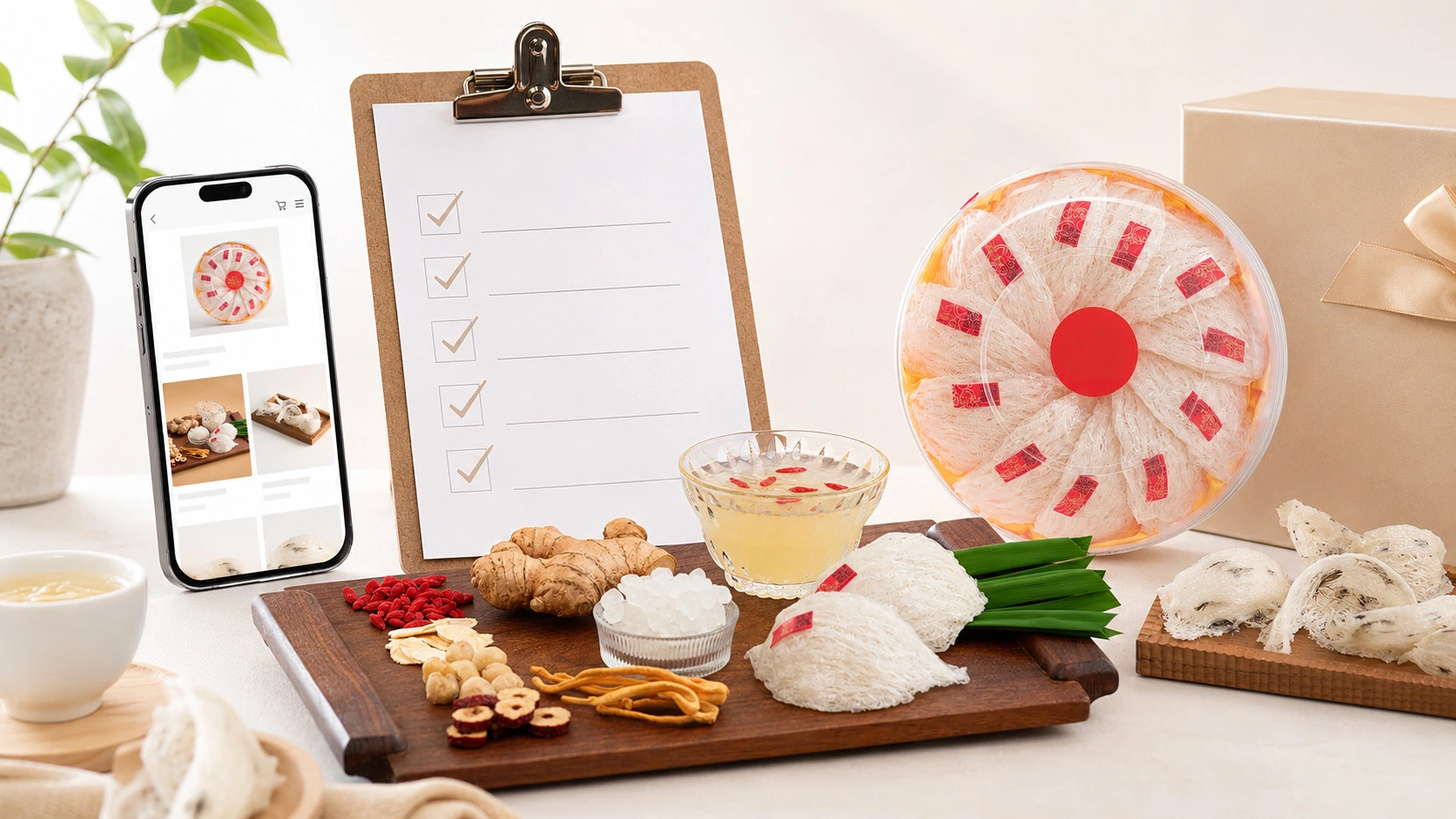 Cách phân biệt yến sào thật và yến giả khi mua online