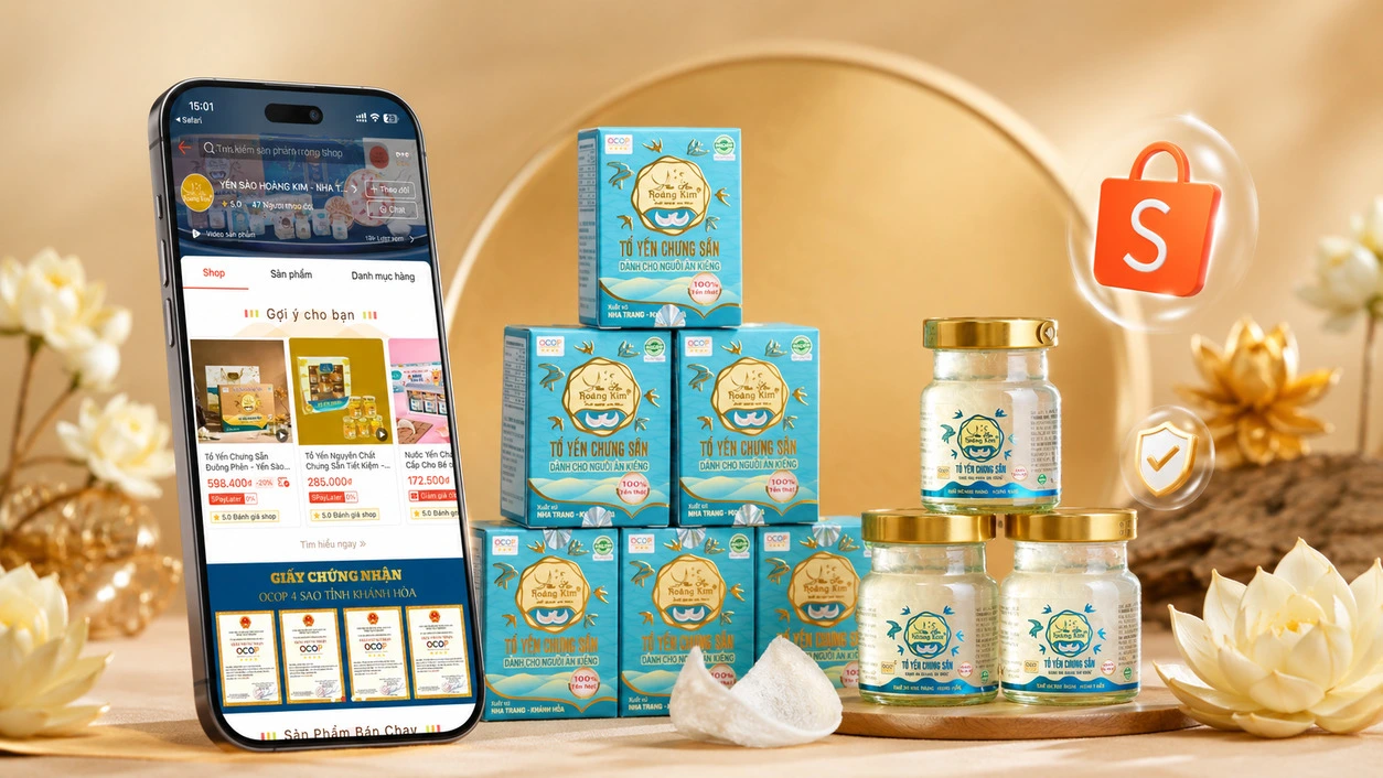Có nên mua yến sào trên Shopee không? Cách chọn shop uy tín, tránh hàng kém chất lượng
