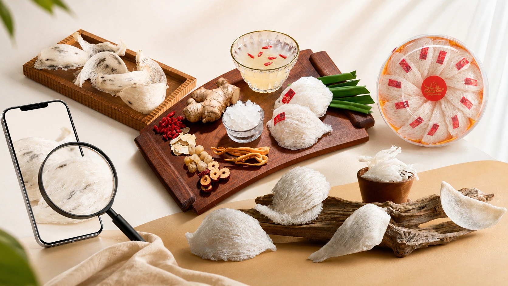 Mua yến sào tại hoàng kim