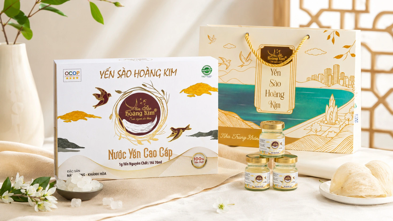 Hộp quà yến sào cho người lớn tuổi